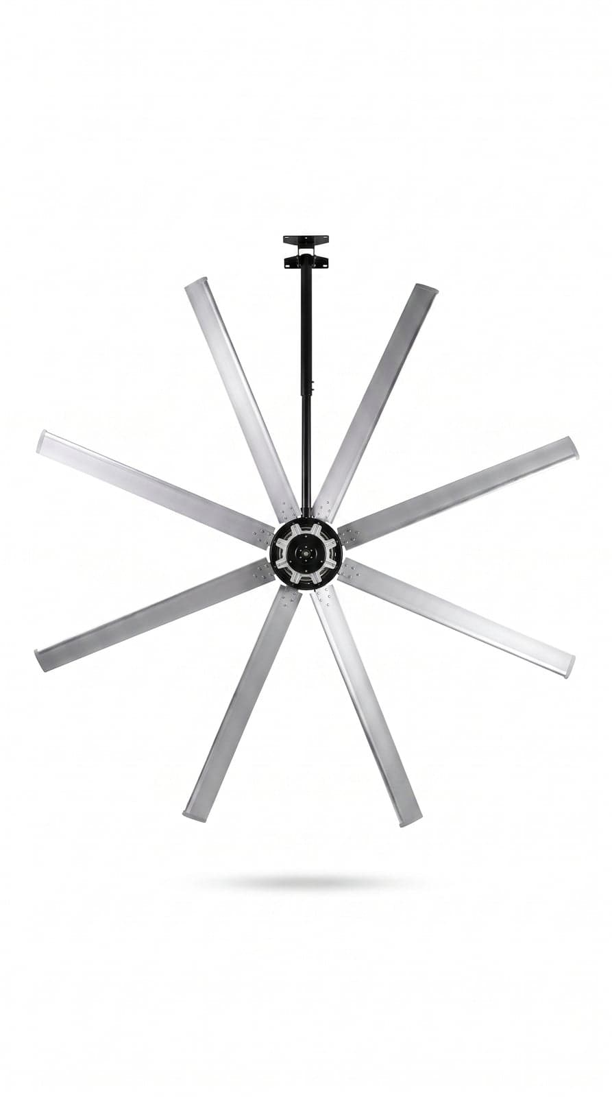 Ventilador de techo industrial